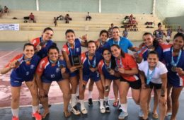 Equipe feminina de Handebol de Patos de Minas, conquistou o bronze