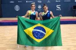 Brasil é bronze na Copa do Mundo de Trampolim Sincronizado
