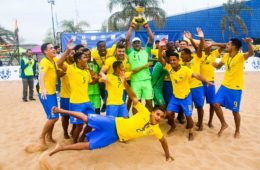 Brasil é campeão da Liga Sul-Americana de Beach Soccer